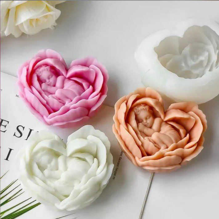 Vedini Baby Love Flower Silicone Mold